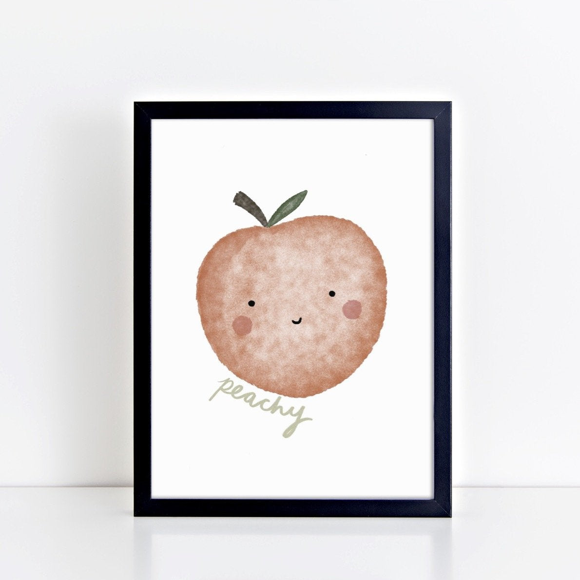 The Little Jones Happy Peach Print