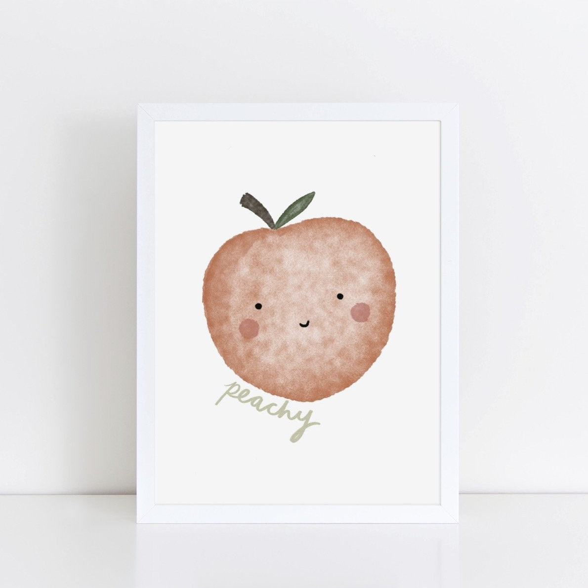 The Little Jones Happy Peach Print