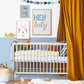 Hey Baby Kids Art Print by Hibou Home