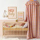 Hey Baby Kids Art Print by Hibou Home