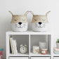 Bellybambino White Bottom Cat Whiskers Seagrass Basket - Large