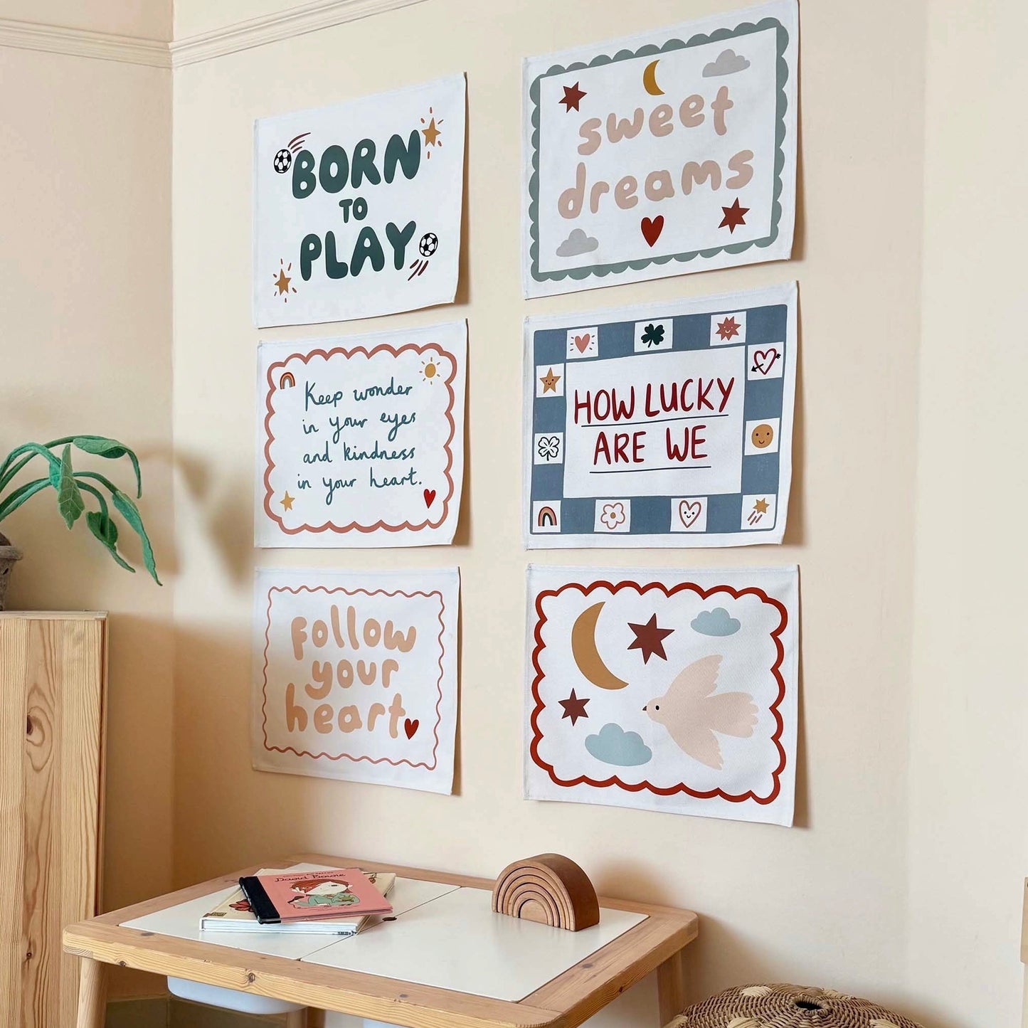 Kid of the Village Night Sky Wall Banner