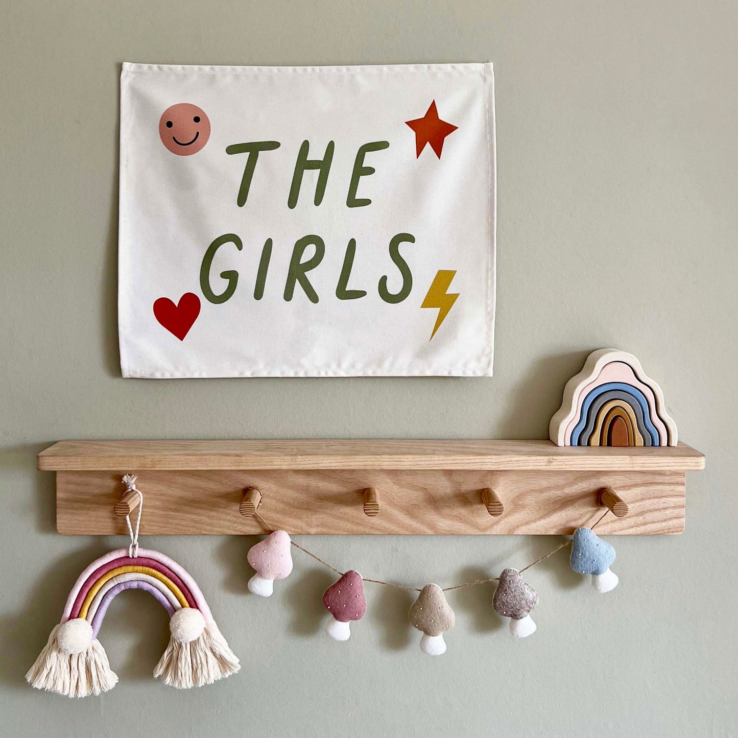 Kid of the Village The Girls Wall Banner