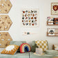 Kid of the Village Alphabet Wall Hanging