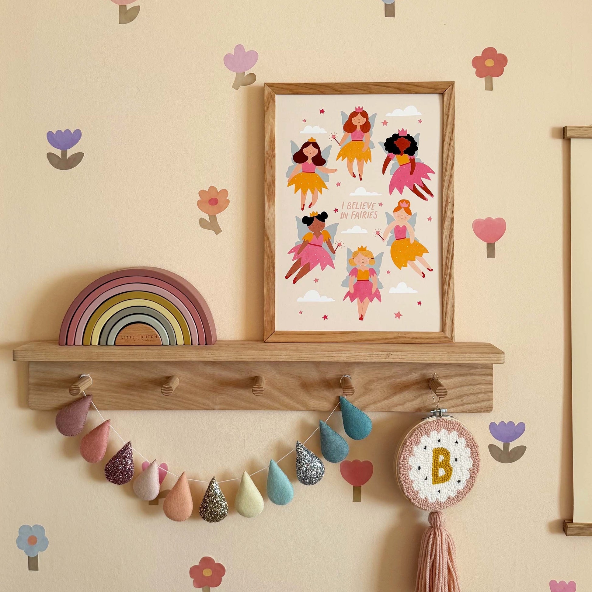 Kid of the Village I Believe in Fairies Art Print