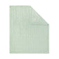 Avery Row Organic Quilted Single Bedspread - Greenhouse Gingham