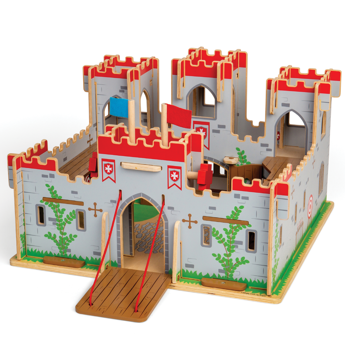 Bigjigs Wooden King George's Castle Playset