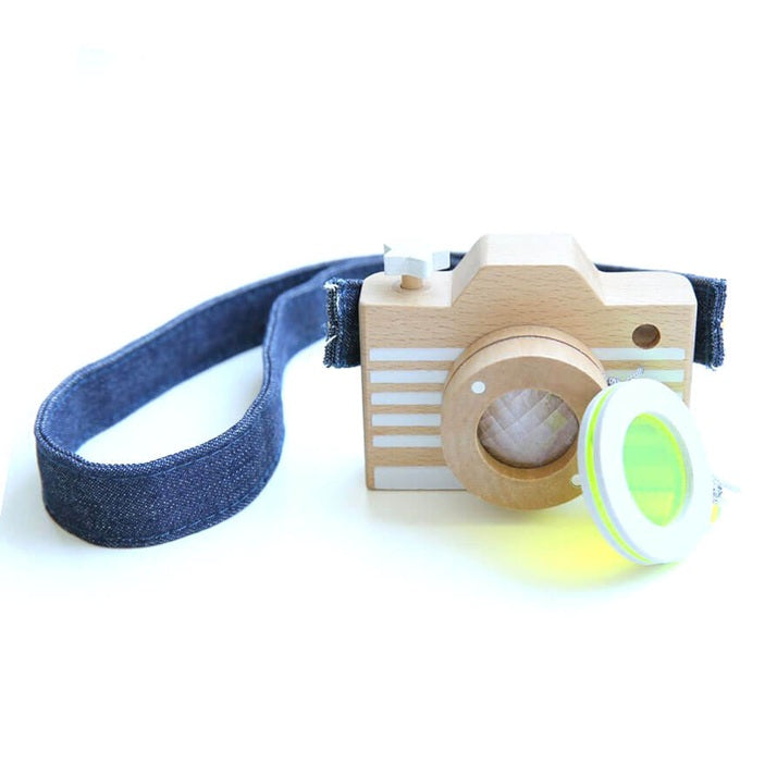 Kiko & GG Wooden Toy Camera - Yellow