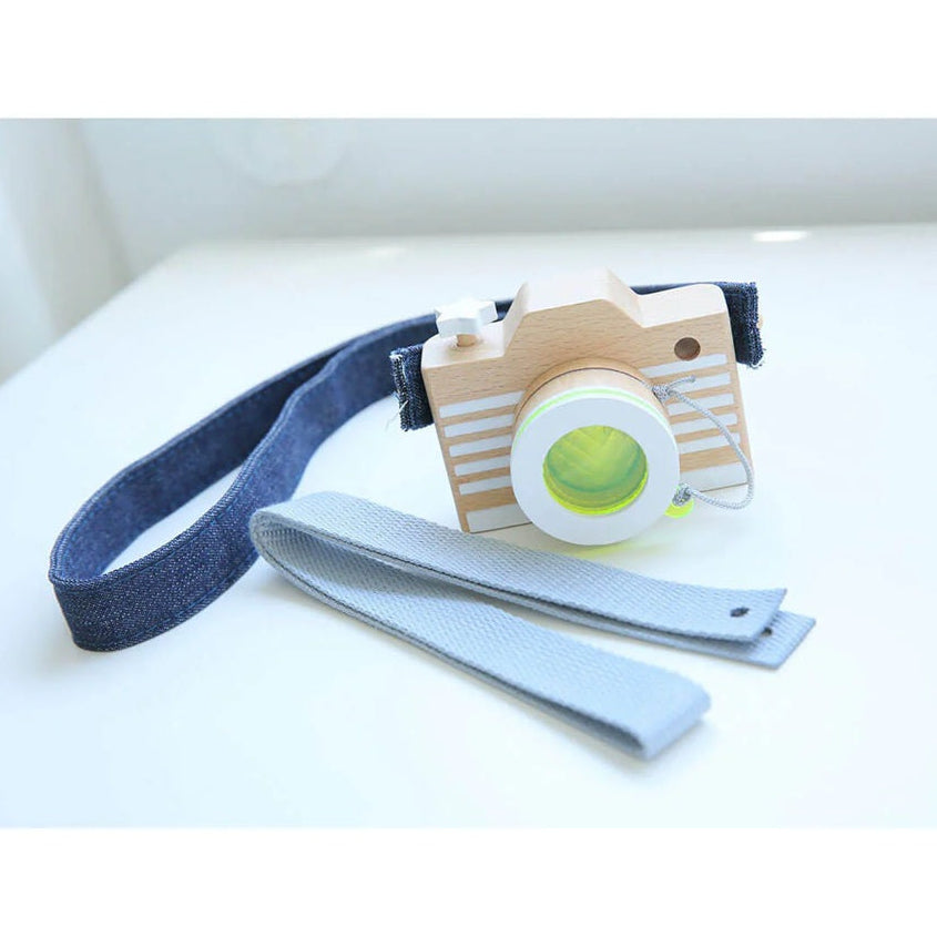 Kiko & GG Wooden Toy Camera - Yellow