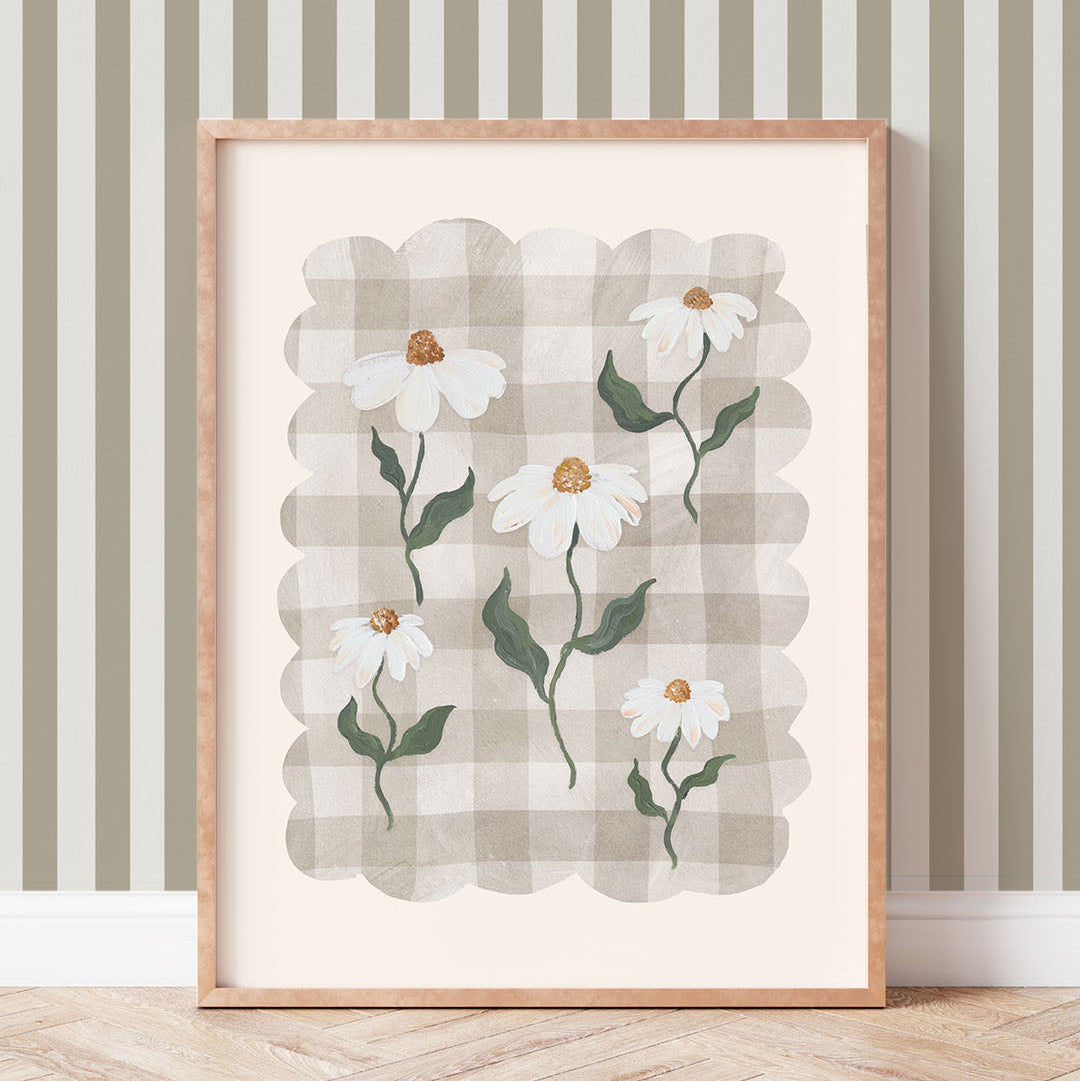 Lion & The Pear Daisy Daisy Art Print