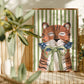 Lion & The Pear Big Top Tiger - Circus Art Print