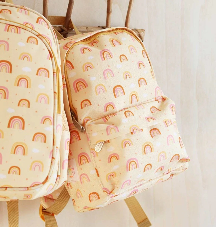 A Little Lovely Company Junior Backpack - Rainbows