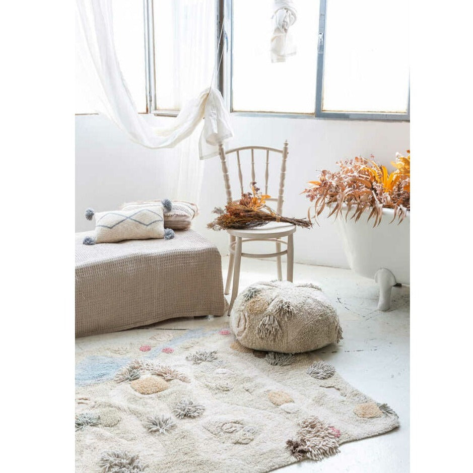 Lorena Canals Pouf - Mossy Rock