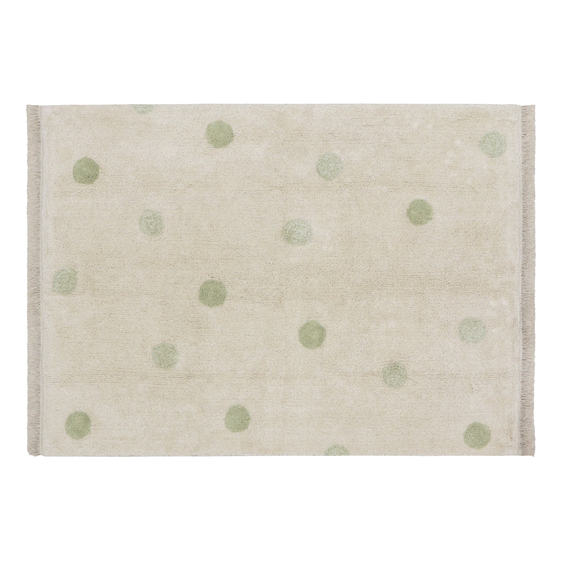 Lorena Canals Washable Rug - Hippy Dots Natural (3 Colours Available)