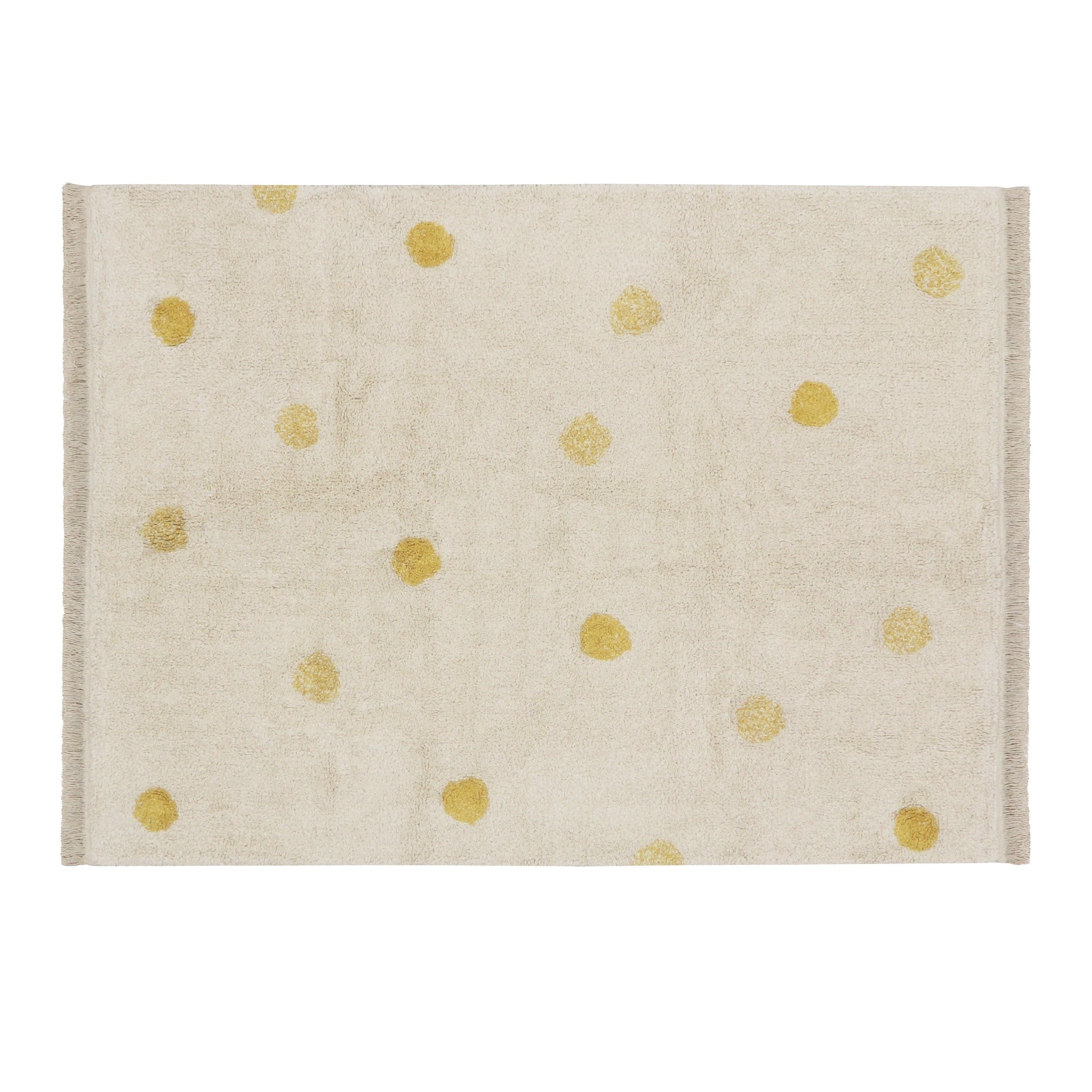 Lorena Canals Washable Rug - Hippy Dots Natural (3 Colours Available)