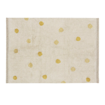 Lorena Canals Washable Rug - Hippy Dots Natural (3 Colours Available)