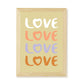 LOVE Kids Art Print by Hibou Home