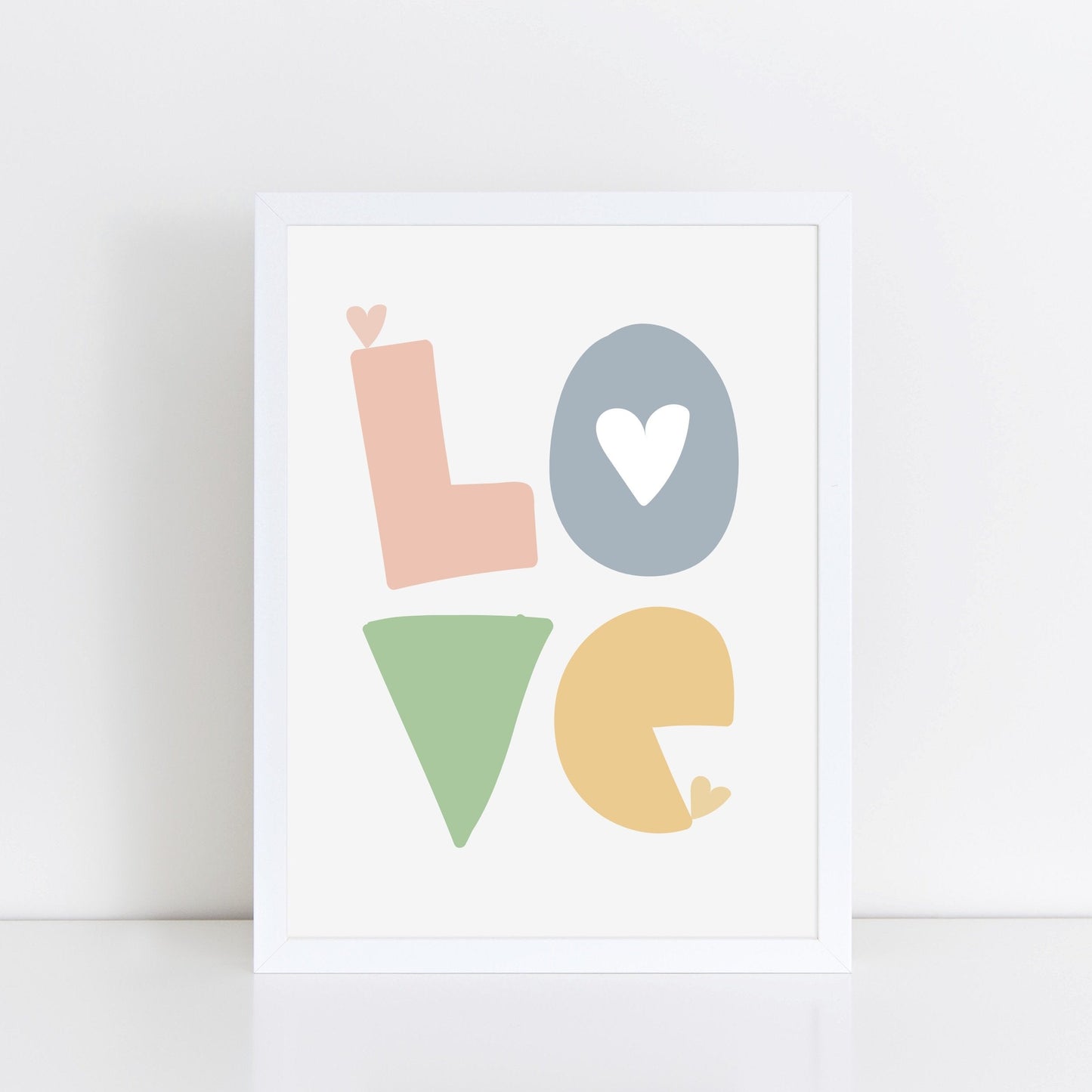The Little Jones LOVE Print