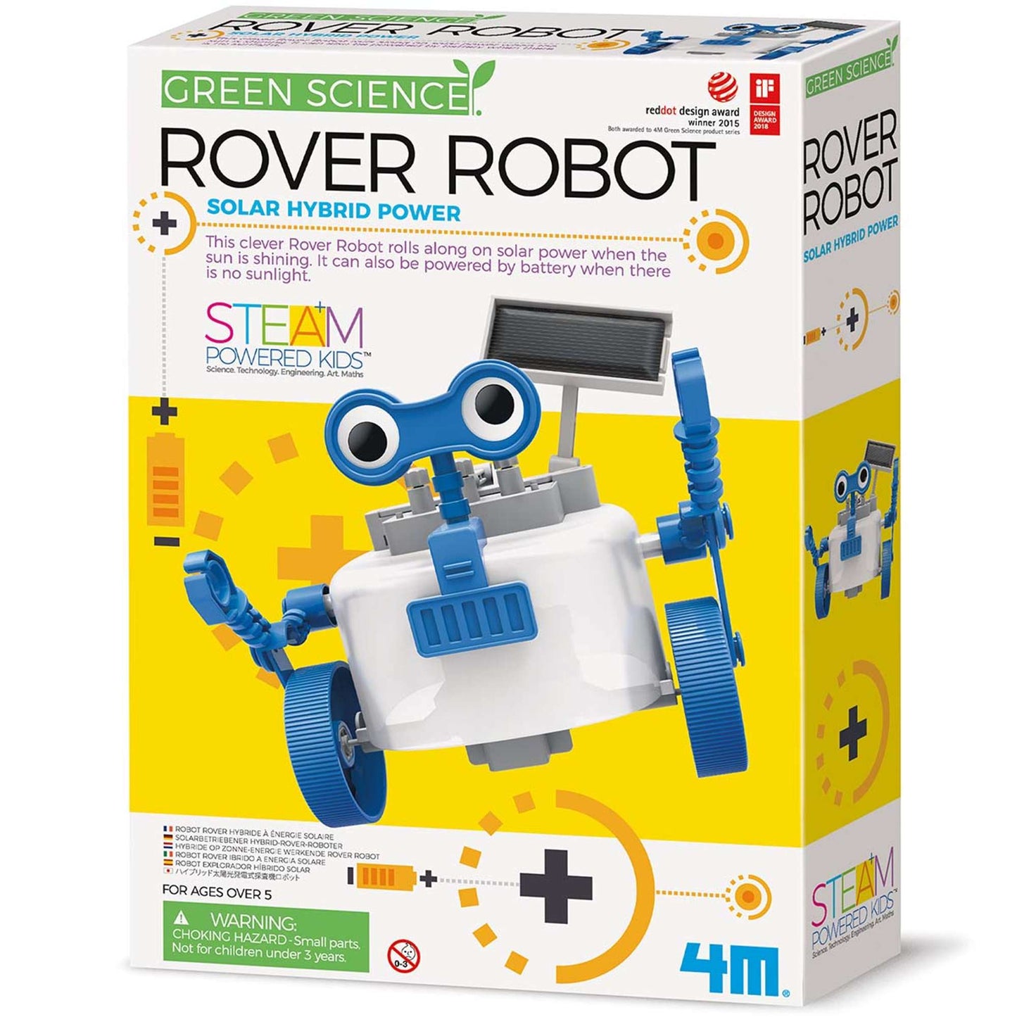 Green Science - Rover Robot by 4M