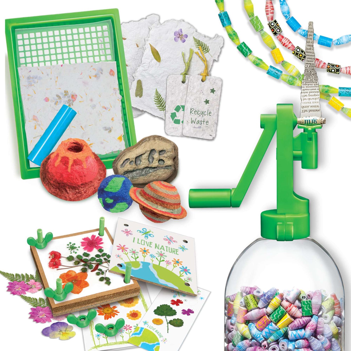 STEAM - Green Paper Craft by 4M