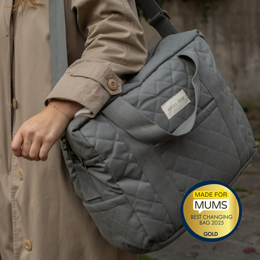 Avery Row Baby Changing Bag - Flint