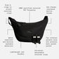 Finnsøn OSMA Eco Stroller Organiser with Clips - Black