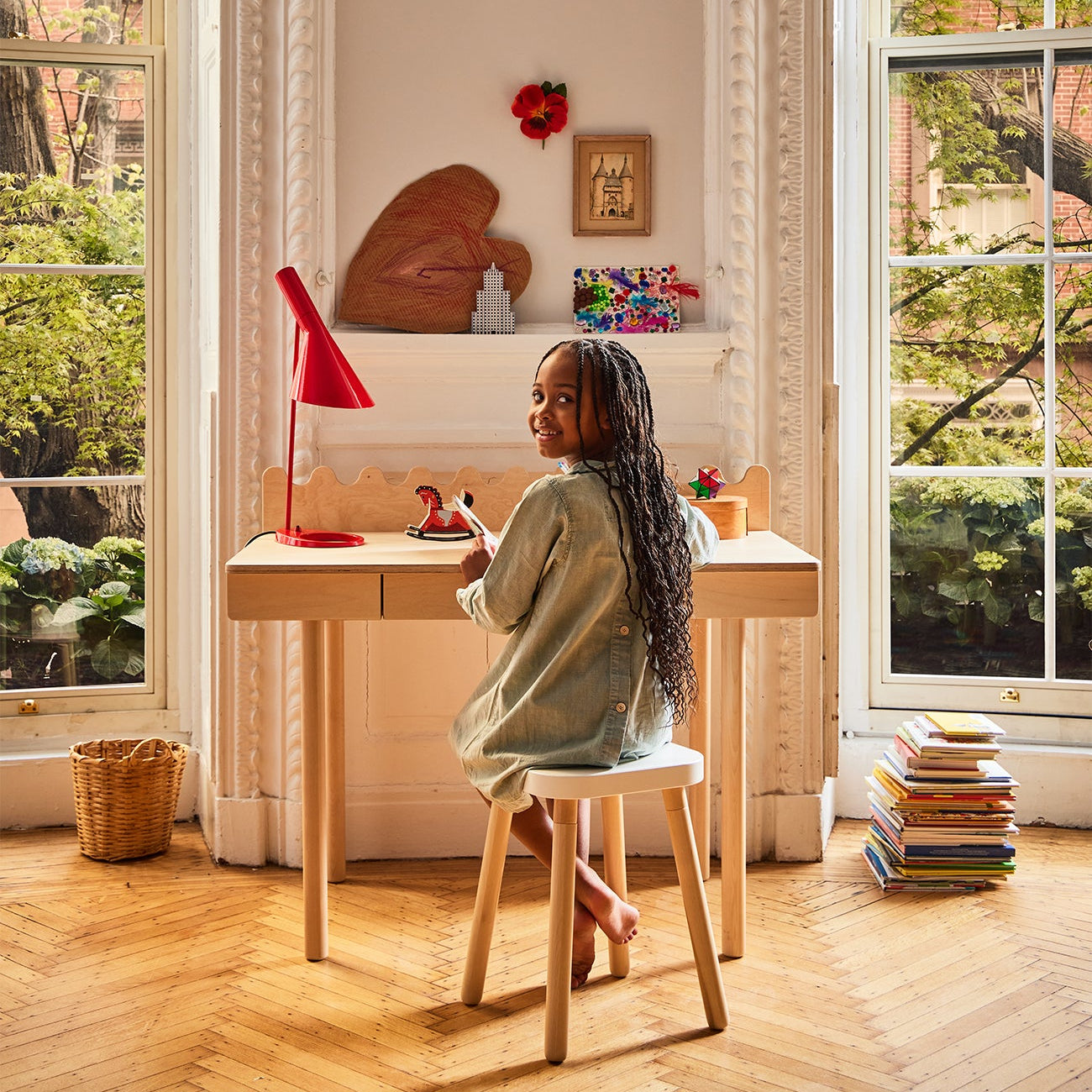 Oeuf NYC Moss Desk - Birch