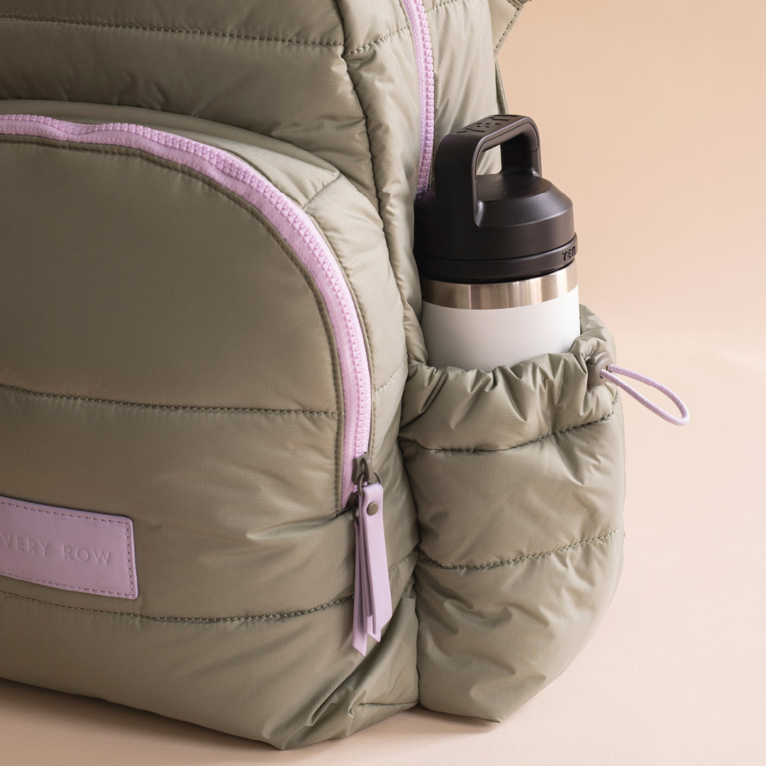 Avery Row Baby Changing Backpack - Olive