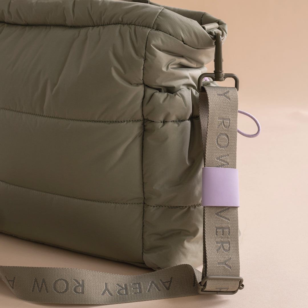 Avery Row Baby Changing Tote Bag - Olive