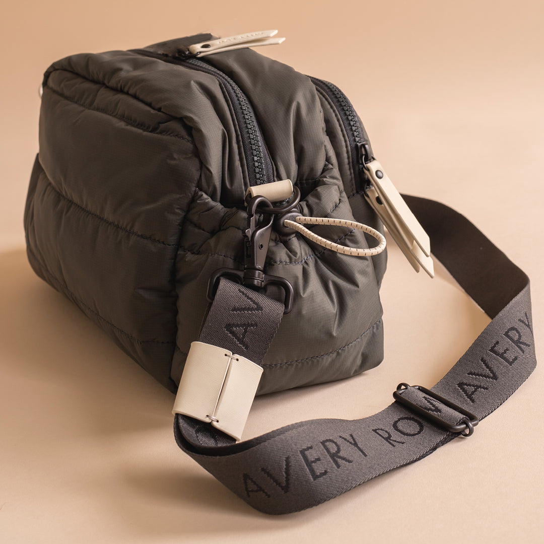Avery Row Pram Organiser Bag - Soft Black
