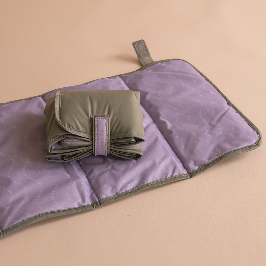 Avery Row Baby Changing Tote Bag - Olive