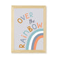 Over the Rainbow Art Print  for kids by Hibou Home