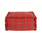 Lorena Canals Handloom Pouf - Maple Red