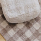 Lorena Canals Pouf - Vichy Ivory