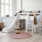 Hoppekids Eco Luxury Mid Sleeper Bed with Slide - White