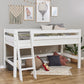 Hoppekids Eco Luxury Mid Sleeper Bed - White