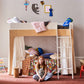 Oeuf NYC Perch Bunk Bed - White & Birch