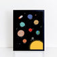 The Little Jones Planets Print
