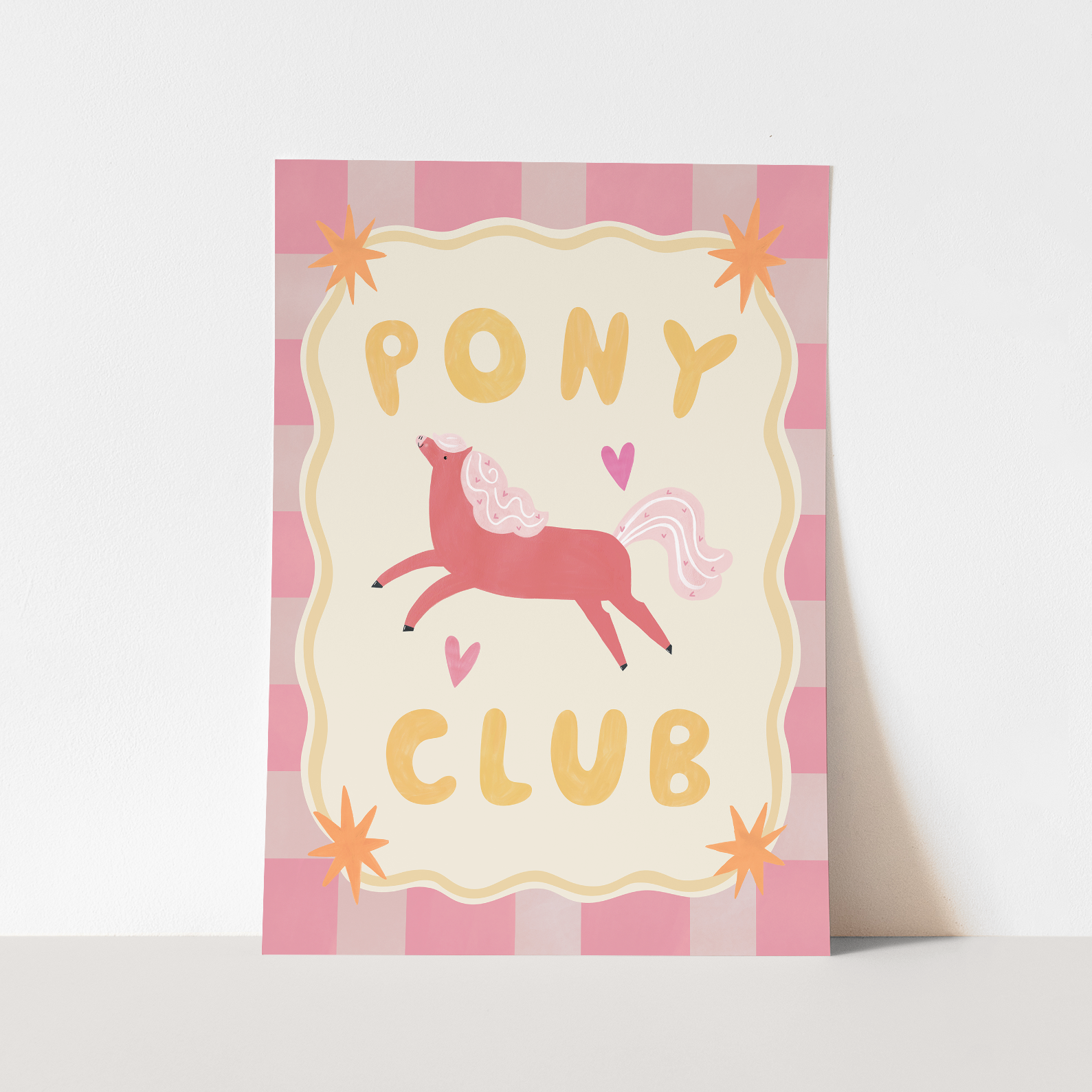 Kid of the Village Pony Club Art Print
