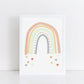 The Little Jones Rainbow Love Print - Peaches