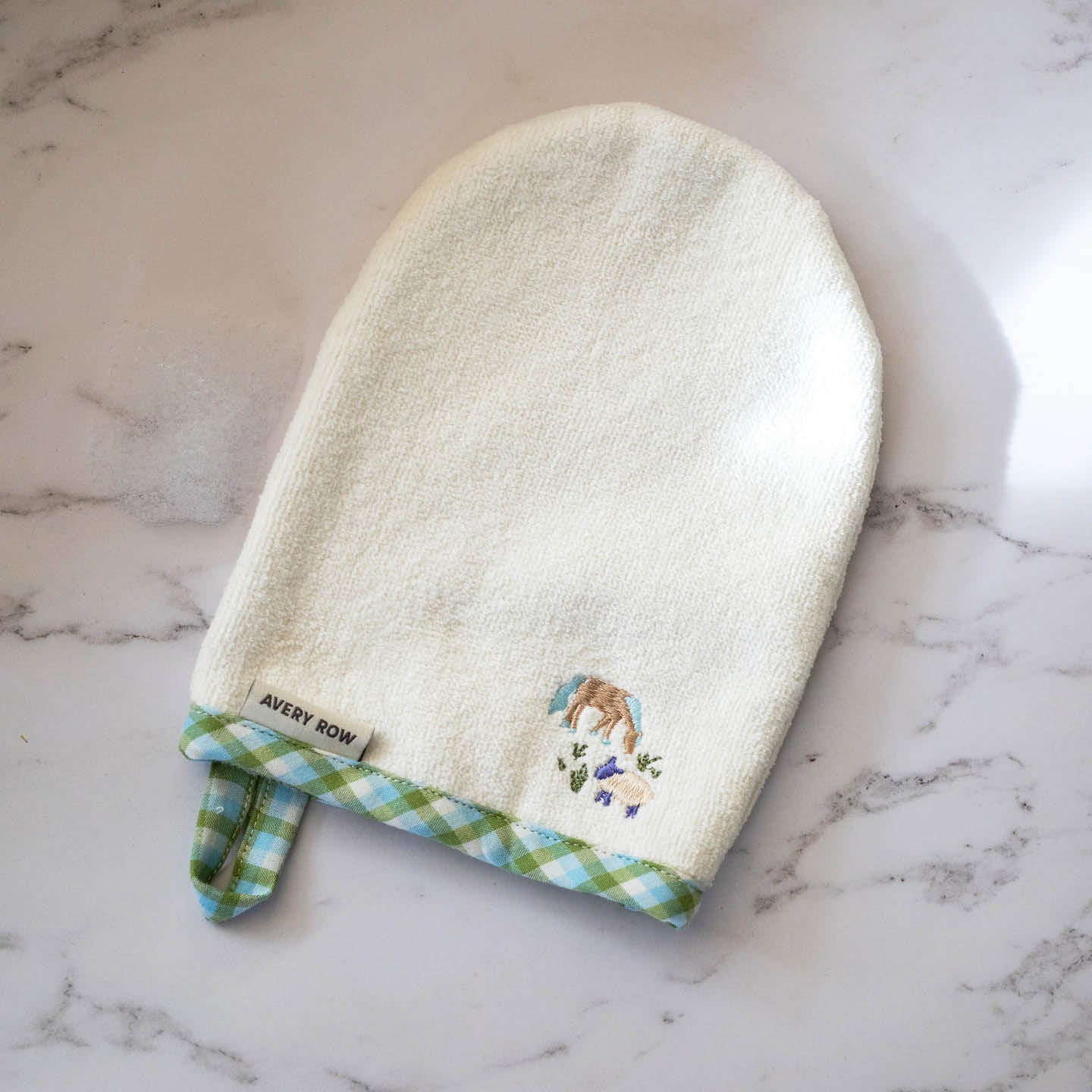 Avery Row Bath Mitt - Little Farm