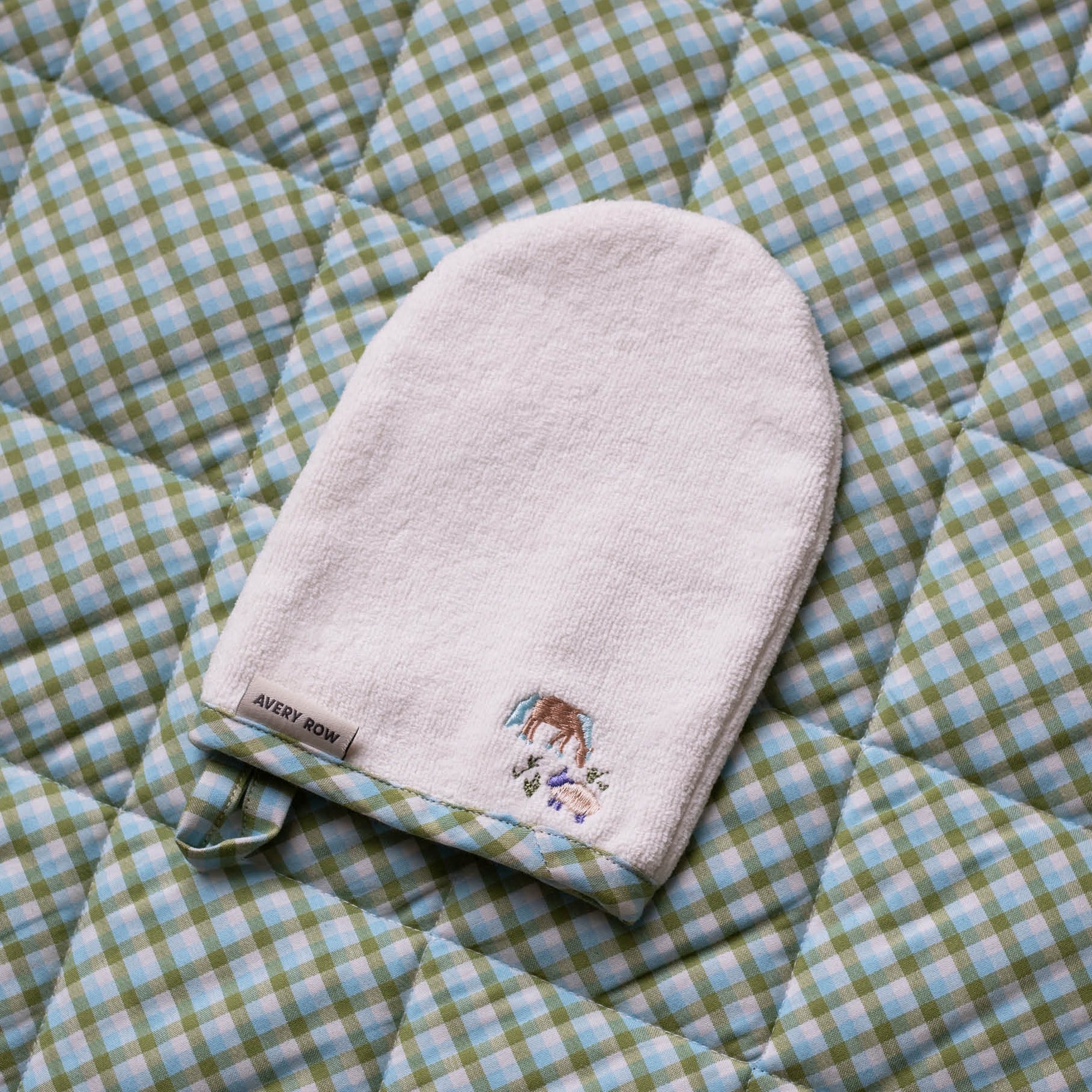 Avery Row Bath Mitt - Little Farm