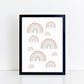 The Little Jones Spring Rainbows Print - Portrait