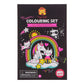 Tiger Tribe Neon Colouring Set 