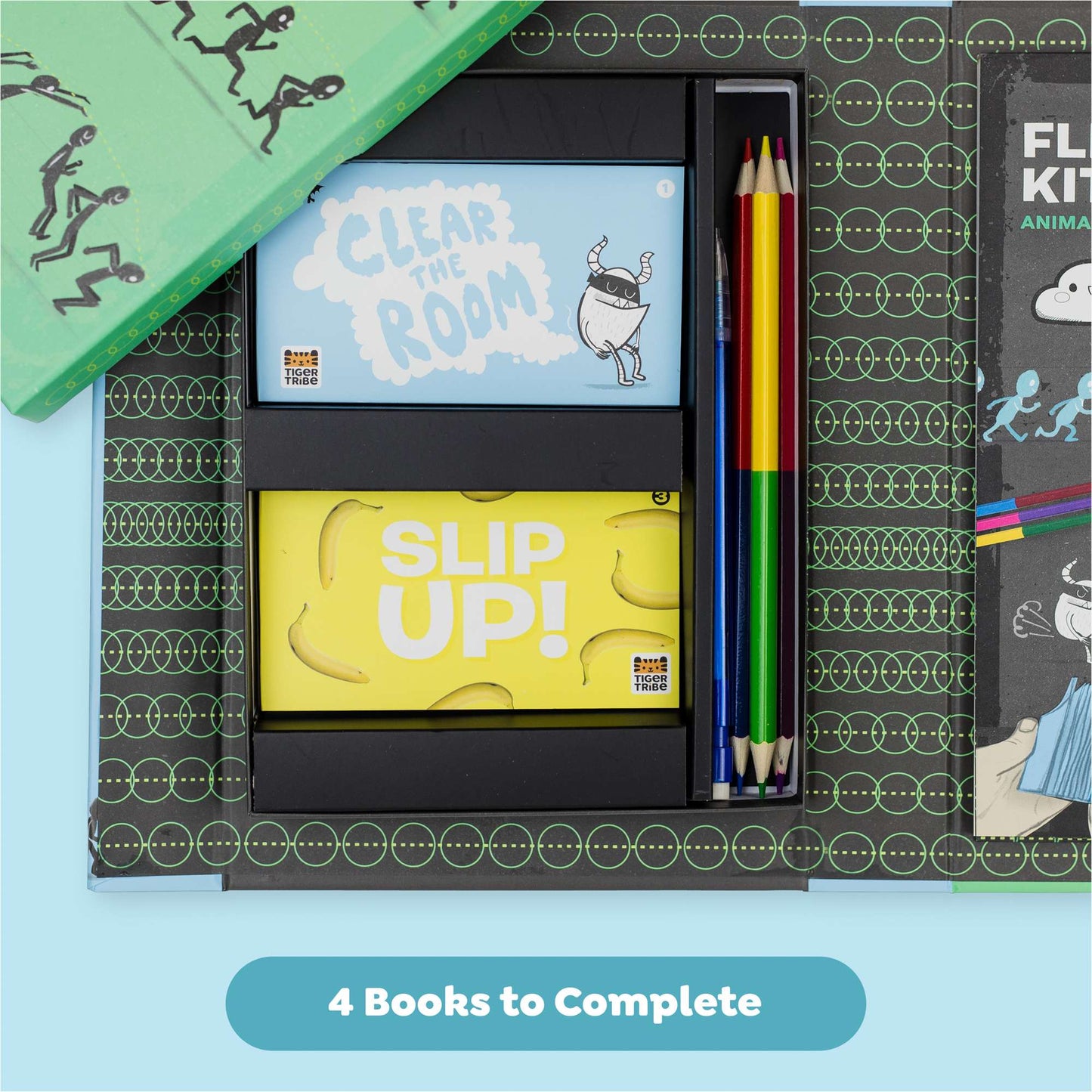 Tiger Tribe Flip Book Kit - Animation Action