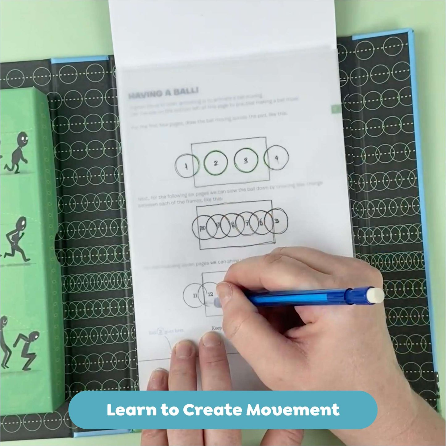 Tiger Tribe Flip Book Kit - Animation Action