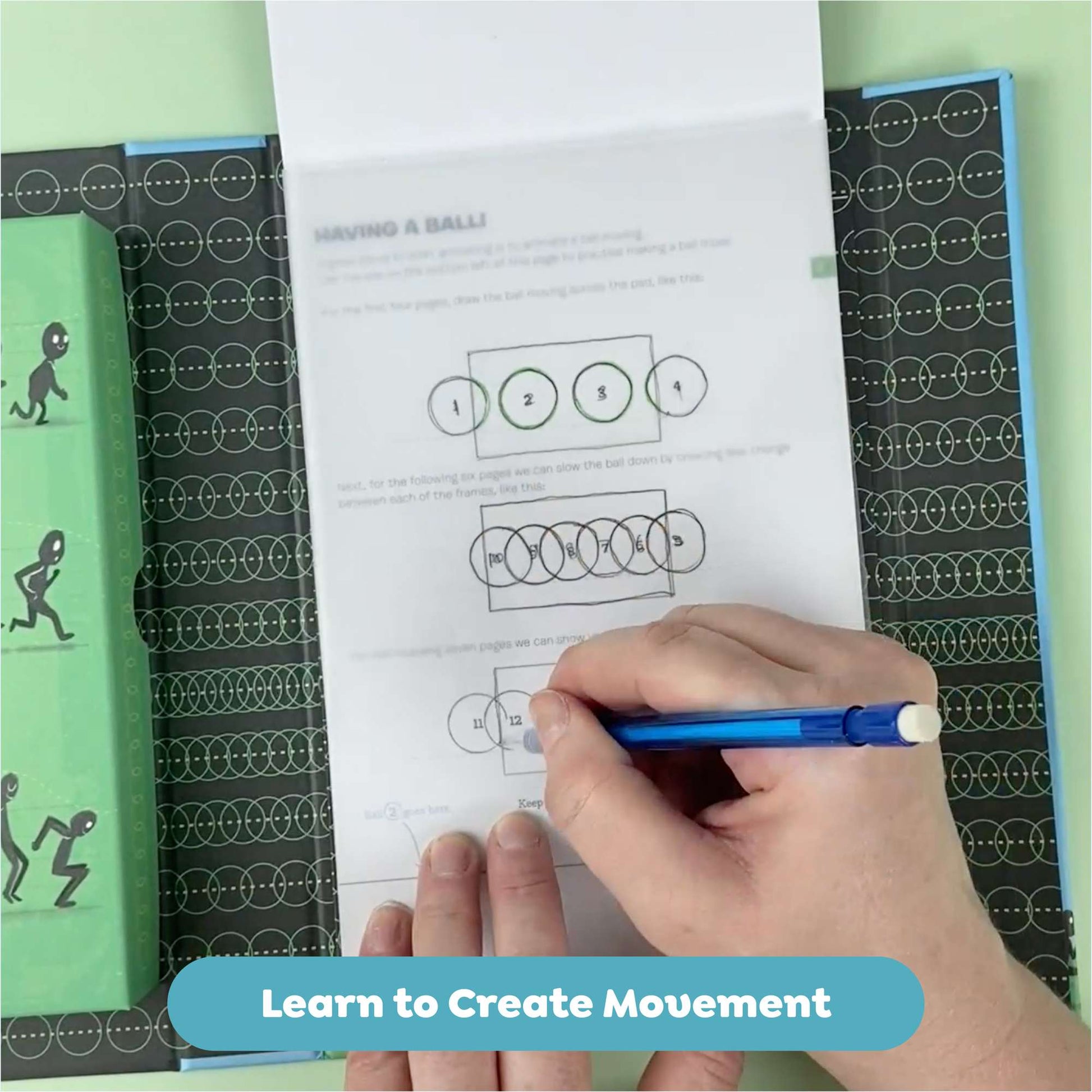 Tiger Tribe Flip Book Kit - Animation Action