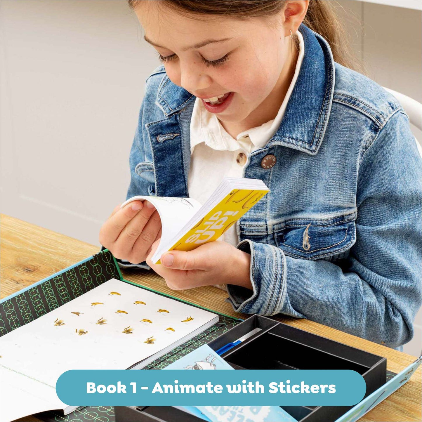 Tiger Tribe Flip Book Kit - Animation Action