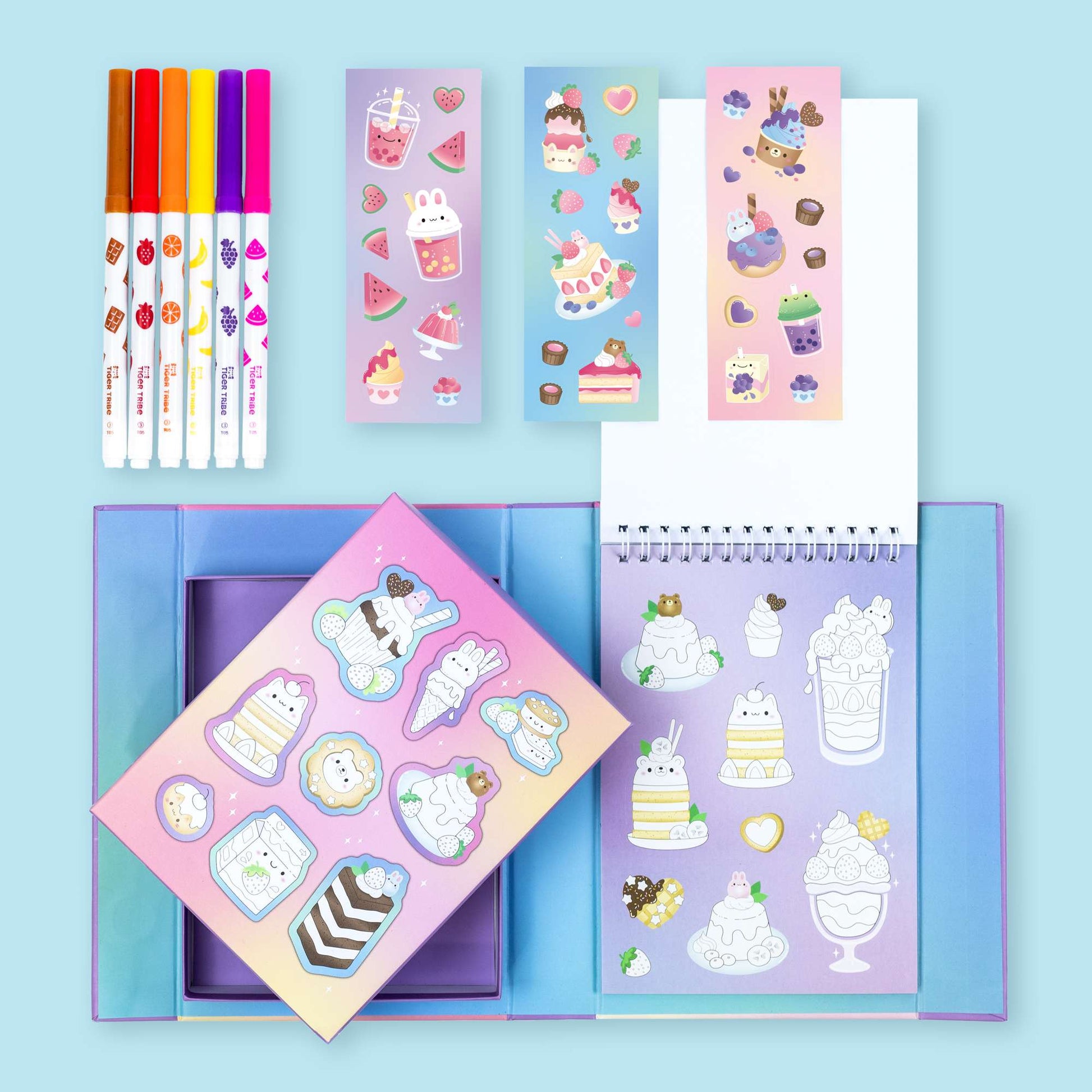 Tiger Tribe Scented Stickers - Dreamy Desserts