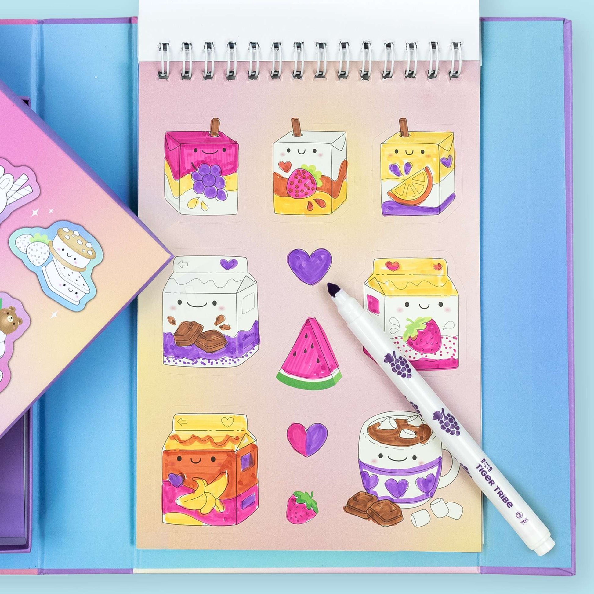 Tiger Tribe Scented Stickers - Dreamy Desserts